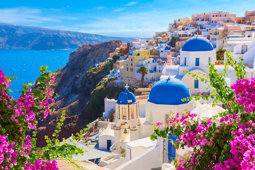Image for Santorini: A Greek Gem in the Aegean